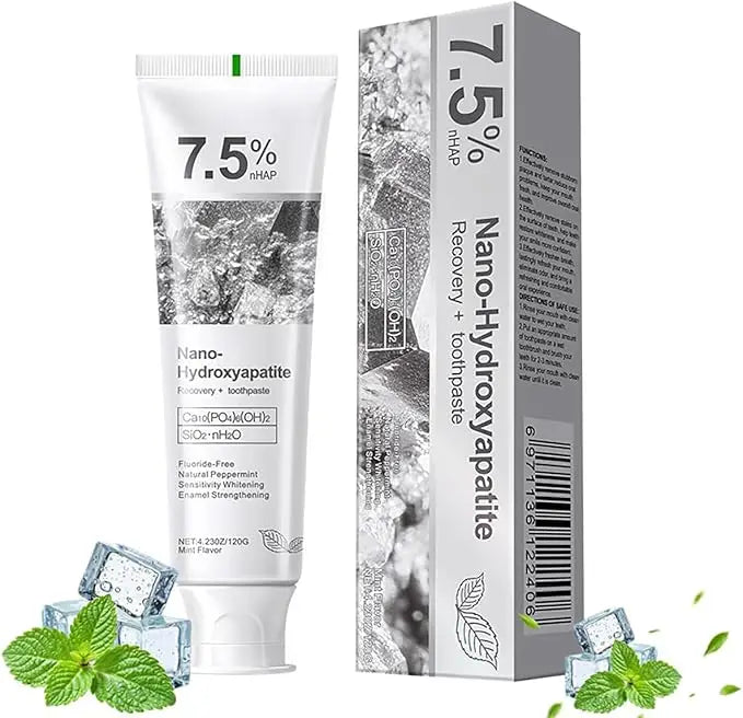 7.5% Nano Hydroxyapatite Teeth Whitening Toothpaste